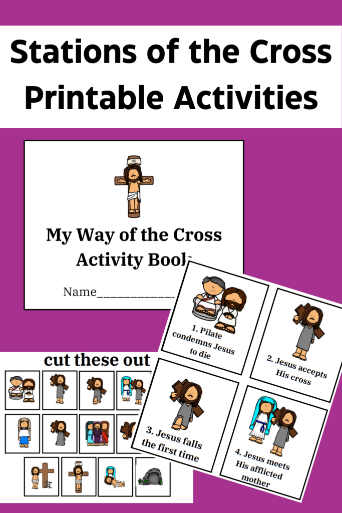 Stations Of The Cross Printable Activities For Good Friday - Ora Et Schola