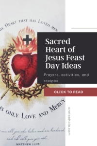 Feast of the Sacred Heart of Jesus pin